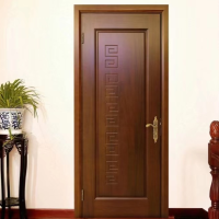 新中式原木门室内木门实木入户平开门卧室房间门浴室卫生间厕所门