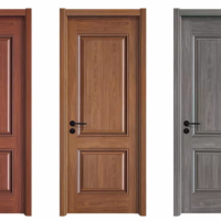 强化门厂红海豚强化生态木门批发直销中　工程套装门之选